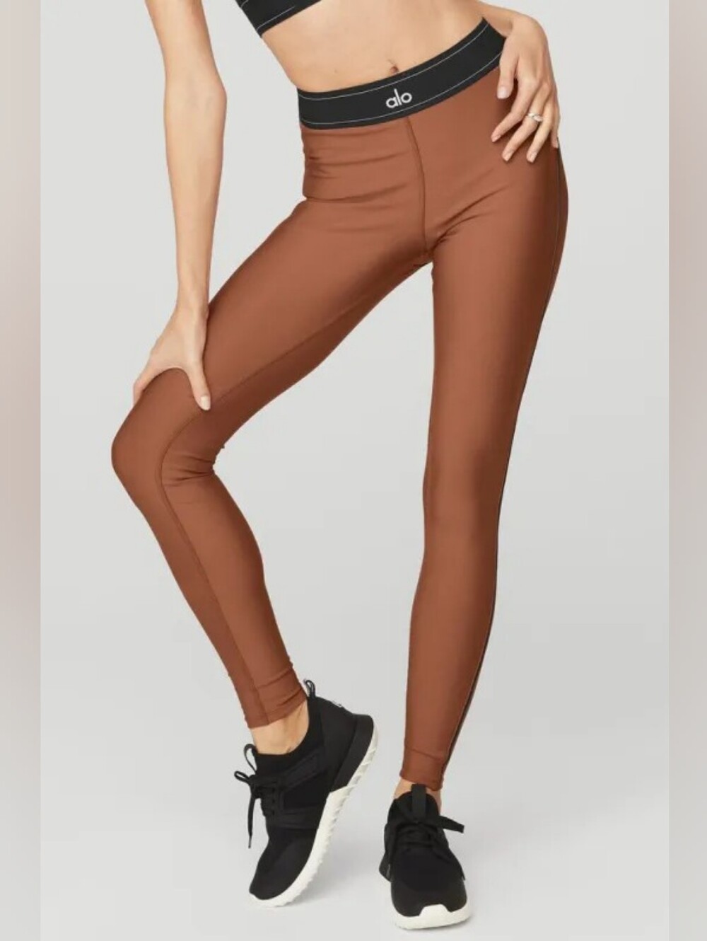 Alo Yoga Airlift High Waist Suit Up Legging Rust